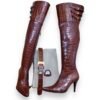 Botas De Piel Modelo AM•22