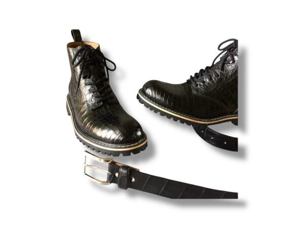 Botas De Piel Modelo AM-03B