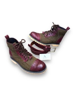 Botas De Piel Modelo AM-07