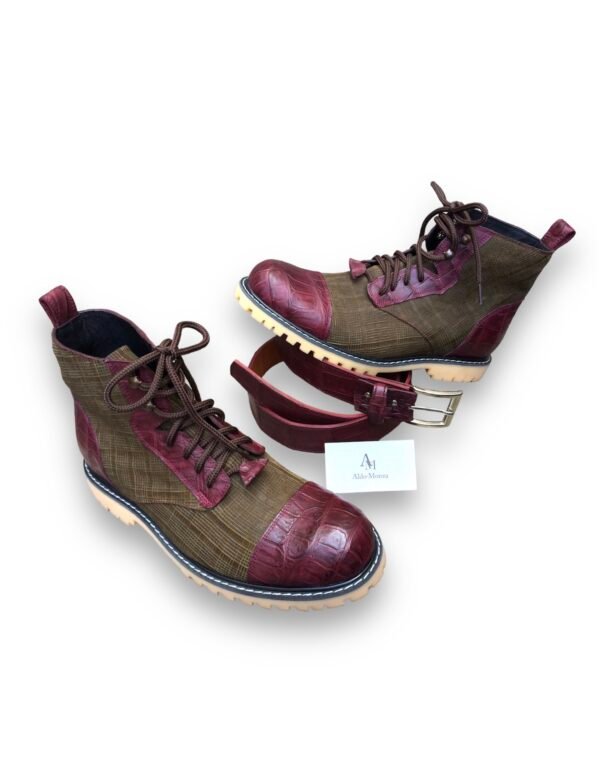 Botas De Piel Modelo AM-07