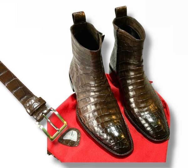 Botas De Piel Modelo AM-79