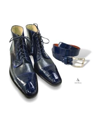 Botas De Piel Modelo AM-105