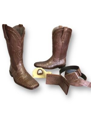 Botas De Piel Modelo AM-47